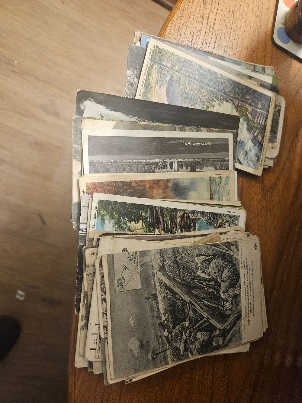 Lot 413 – A Collection of Vintage Topographical and Thematic Postcards including World War I and US Interest