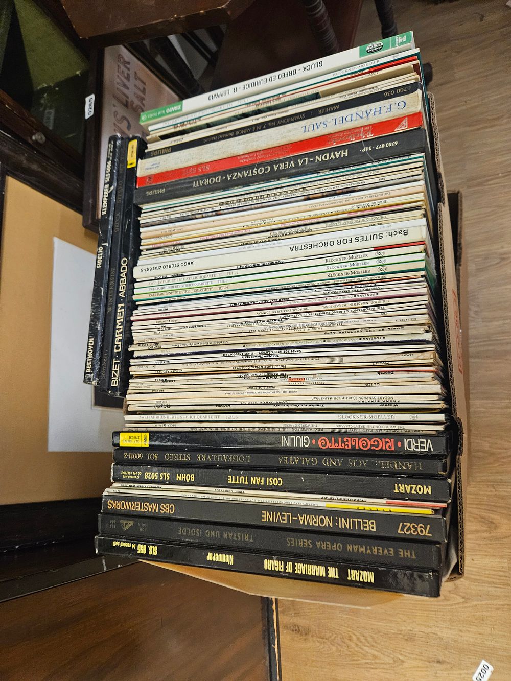 Lot 243 – A Collection of Approximately 50-60 Classical Music Vinyl LP Records and Opera Box Sets