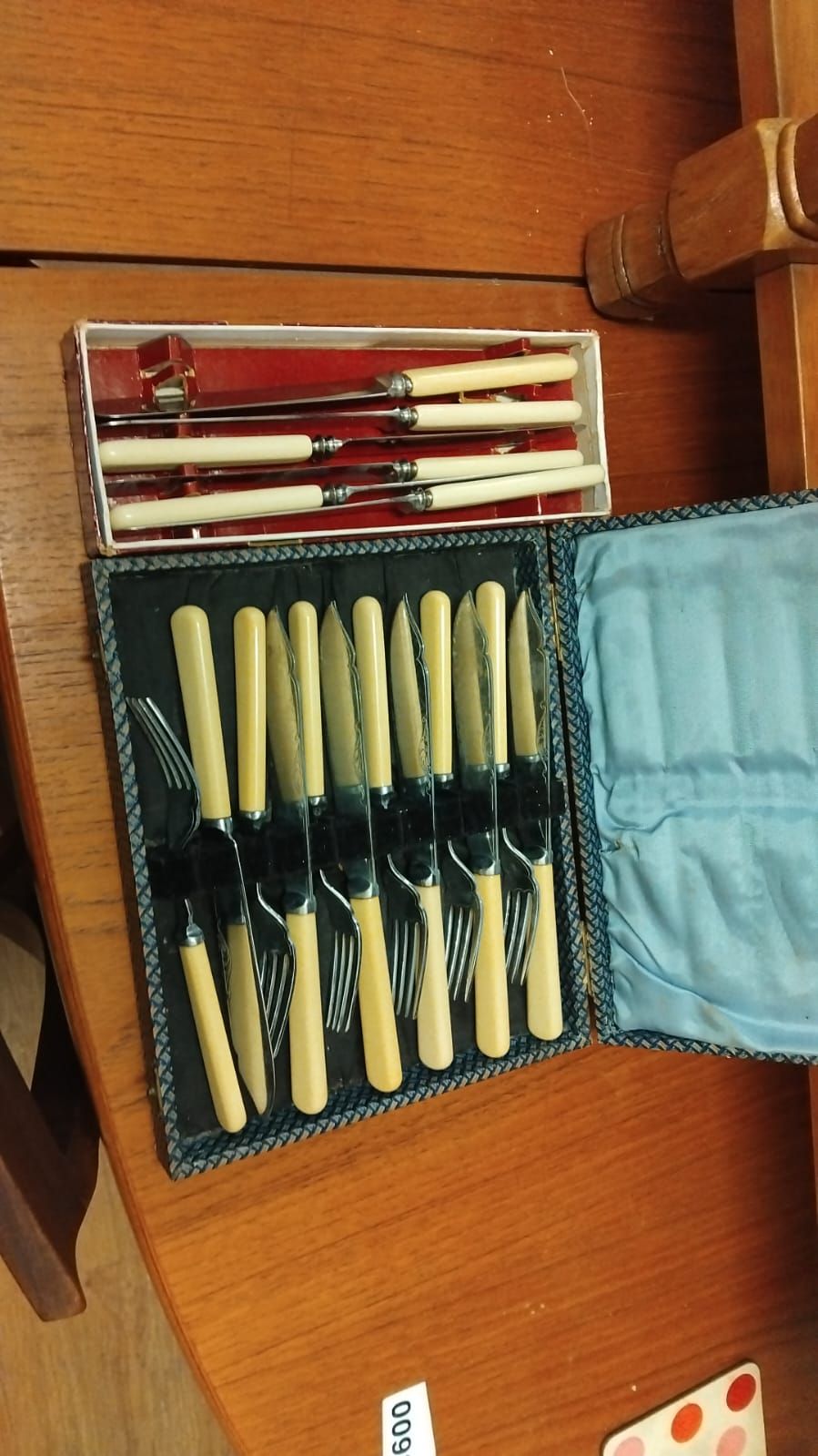 Lot 254 – A Collection of Cased Silver-Plated Flatware Including a Fish Service