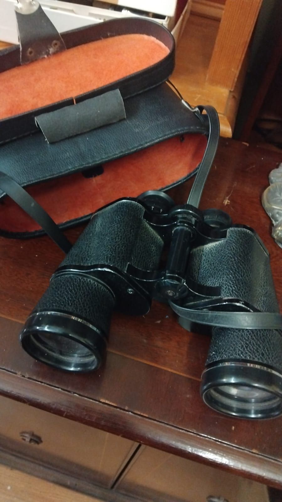 Lot 292 – A Pair of Vintage Porro Prism Binoculars with Carrying Case