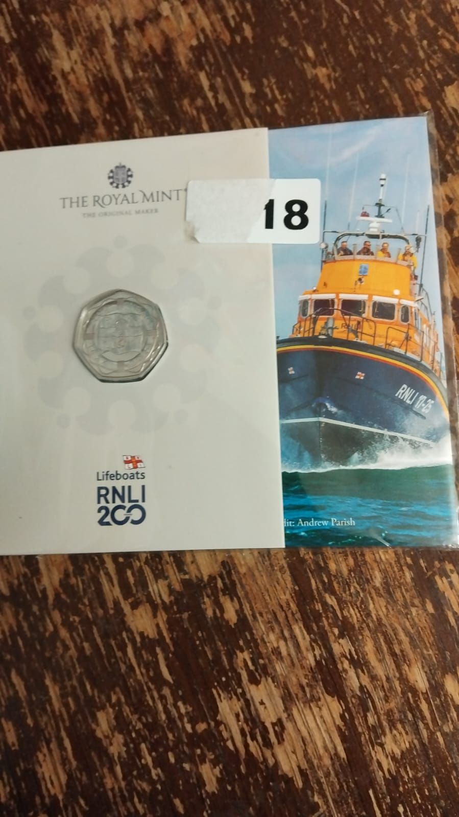 Lot 299 – 2024 Royal Mint RNLI 200th Anniversary Brilliant Uncirculated 50p Coin Pack