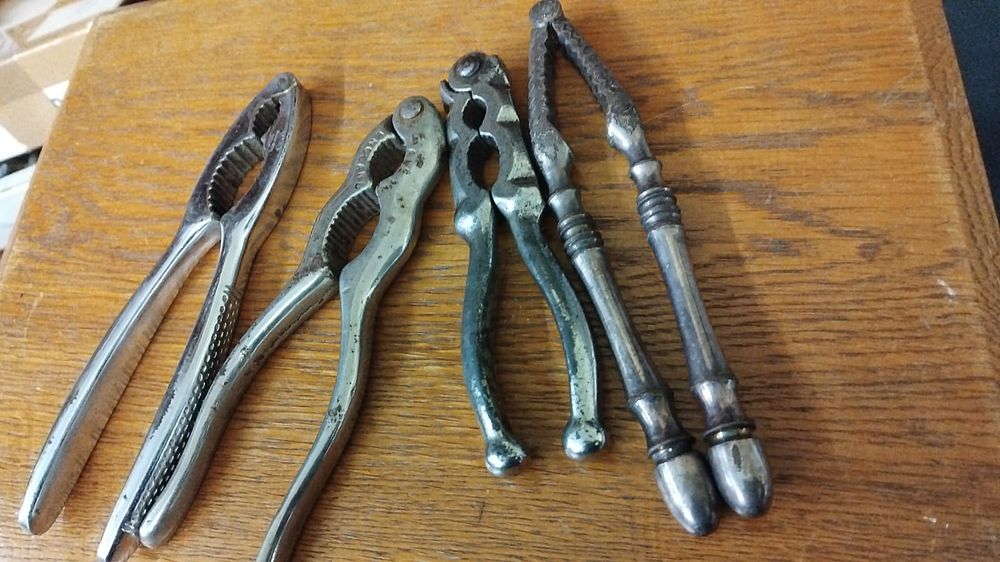 Lot 309 – Four Vintage and Antique Metal Nutcrackers
