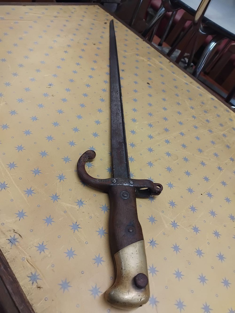 Lot 310 – A French Model 1874 Gras sword bayonet