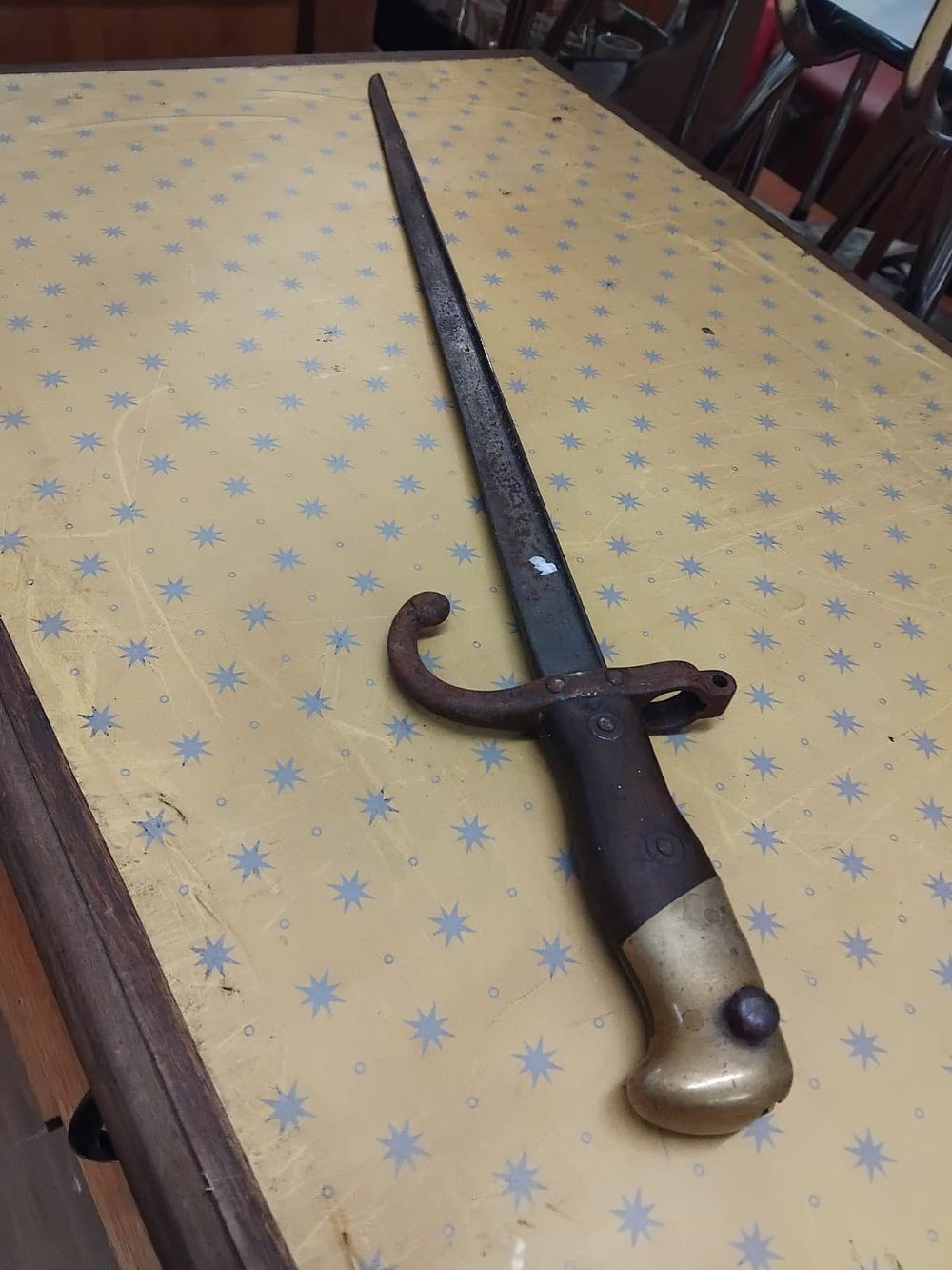 Lot 311 – French Model 1874 Gras Sword Bayonet