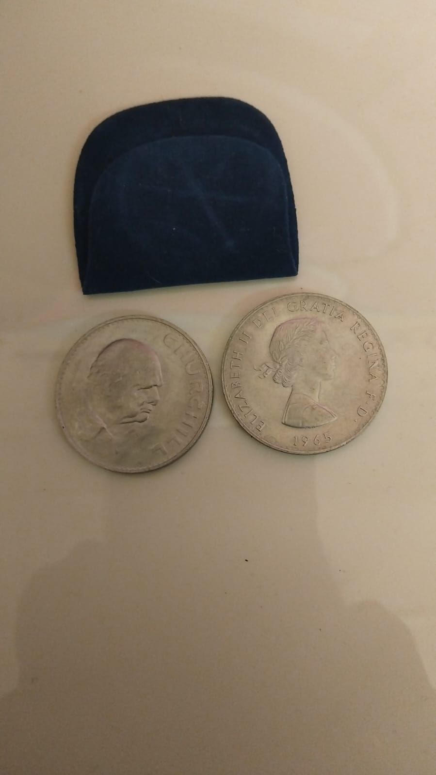 Lot 324 – A Pair of UK 1965 Sir Winston Churchill Commemorative Crowns