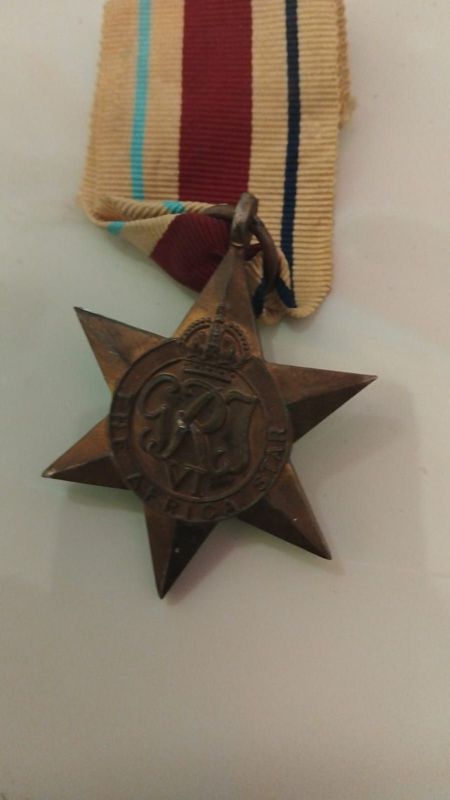 Lot 331 – A Second World War Africa Star Campaign Medal with Original Ribbon