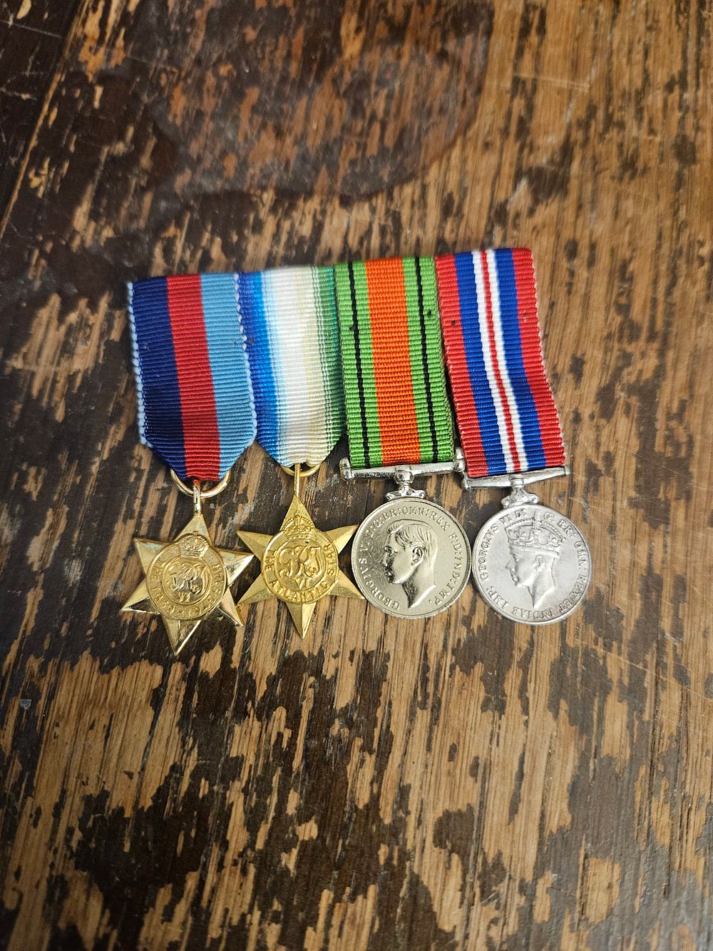 Lot 213 – A Group of Four British World War II Campaign and Service Medals