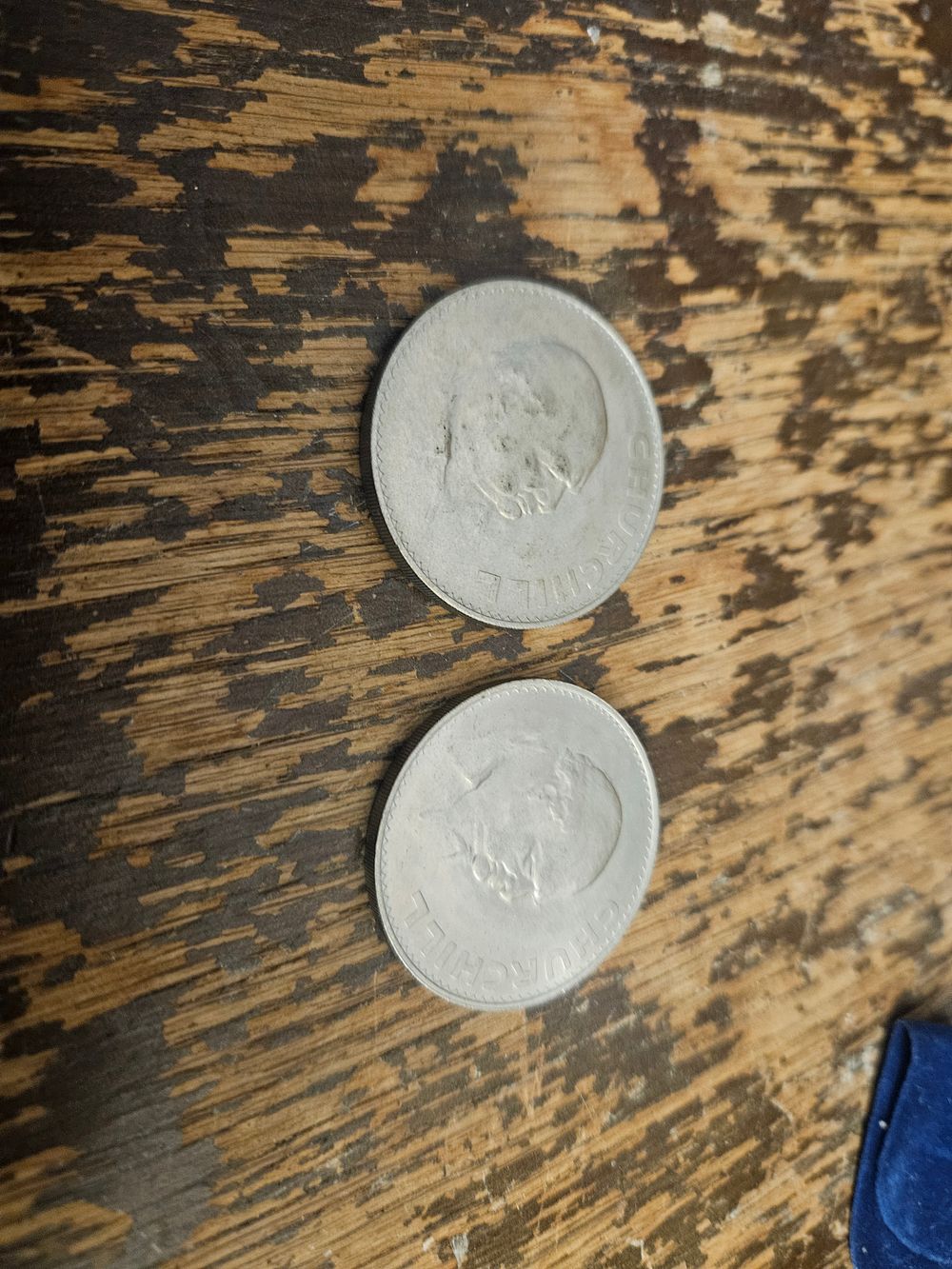 Lot 216 – A Pair of 1965 UK Churchill Crowns
