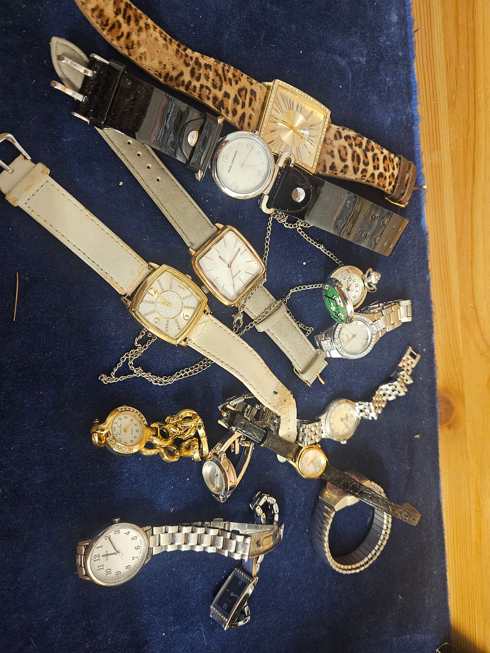 Lot 225 – A Collection of Assorted Fashion Wristwatches and a Pocket Watch