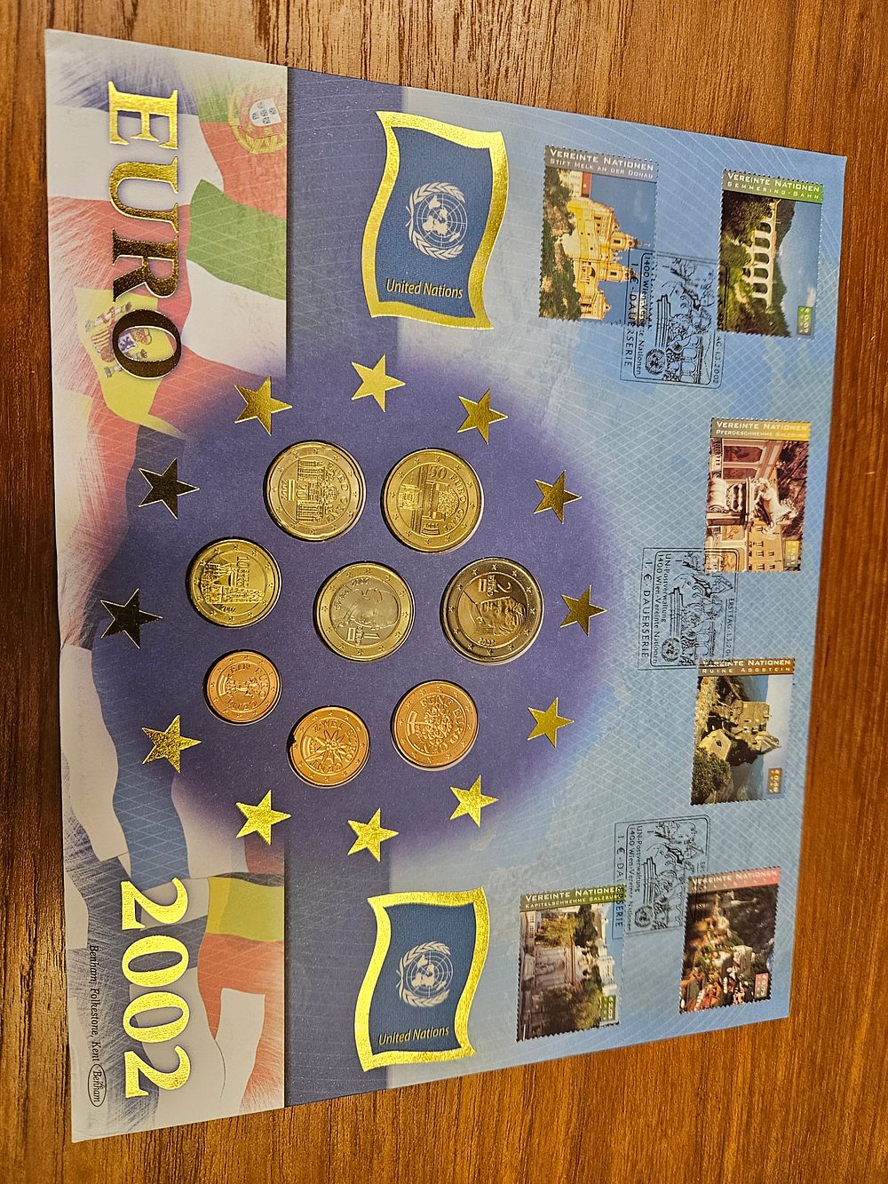 Lot 259 – AU 2002 Euro Set, Mixed Metal, Benham