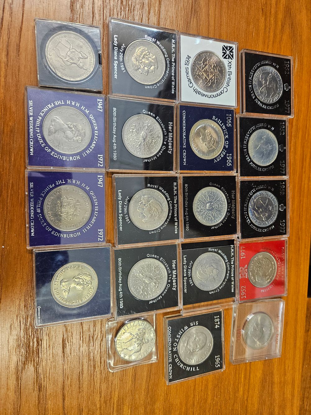 Lot 275 – A Collection of UK and Commonwealth Commemorative Cupro-Nickel Crowns and One Dollar Coins, 1965-1981