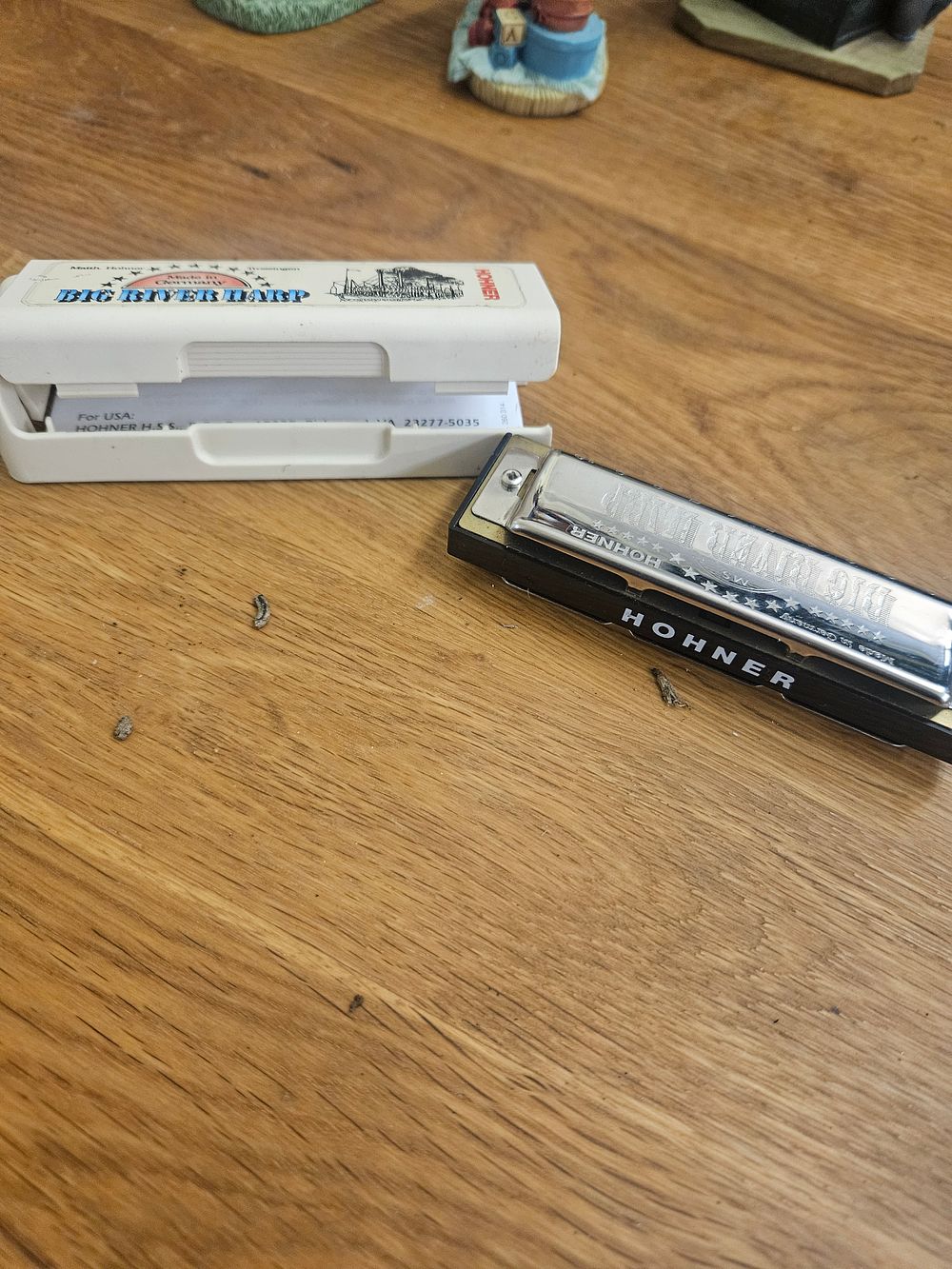 Lot 295 – Hohner Big River Harp MS-Series Diatonic Harmonica with Case