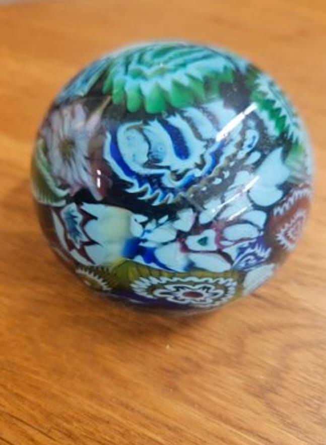 Lot 157 – A Murano Millefiori Art Glass Paperweight