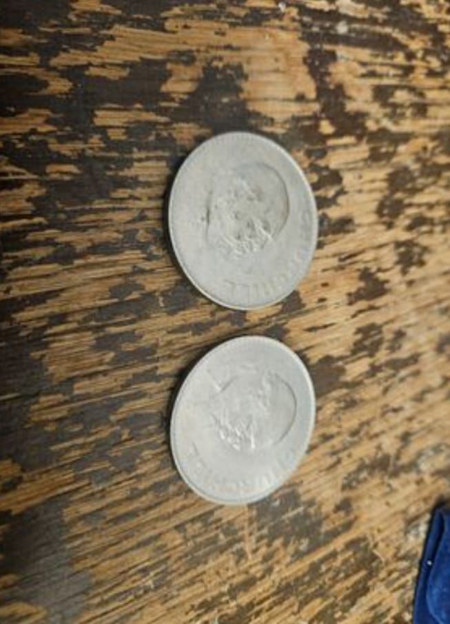 Lot 178 – A Pair of 1965 UK Winston Churchill Commemorative Crowns