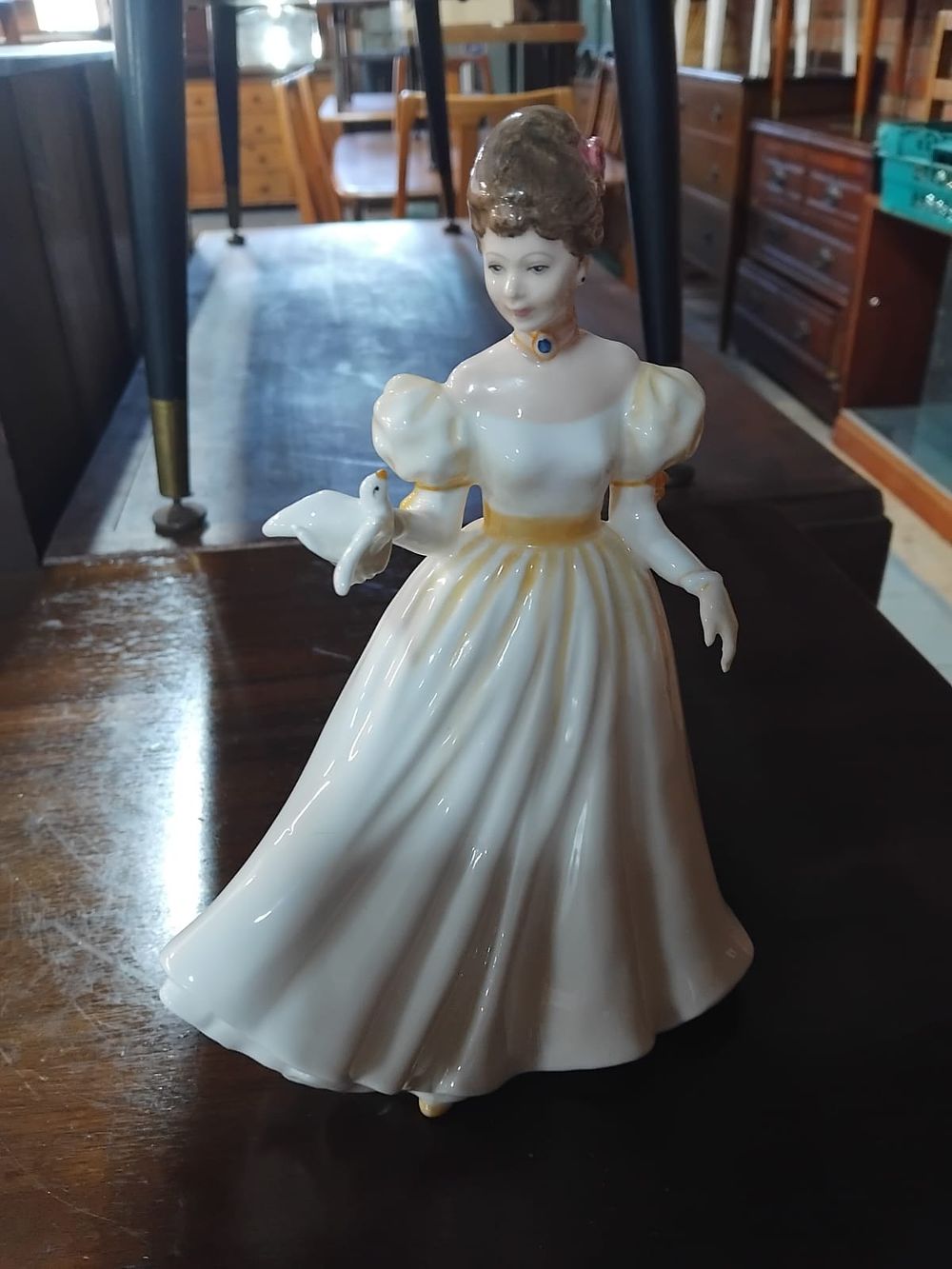 Lot 237 – A Royal Doulton Bone China Figurine Kathleen HN 3609