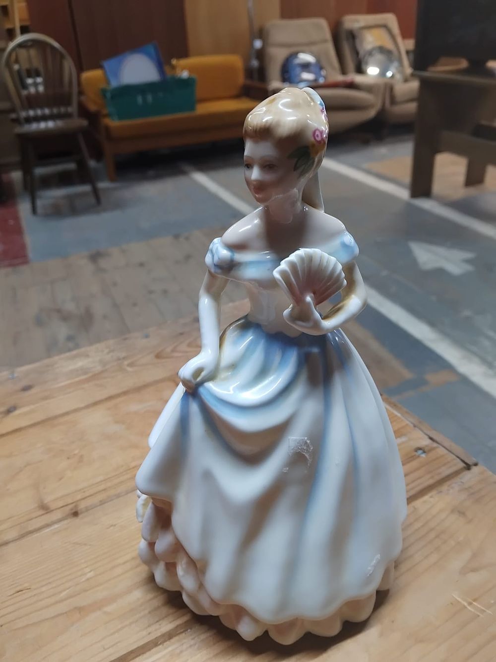Lot 296 – Royal Doulton Bone China Figurine Claire HN 3646