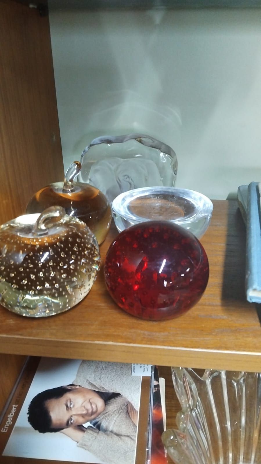 Lot 305 – A Collection of Mid-Century Style Art Glass Paperweights and Decorative Objects