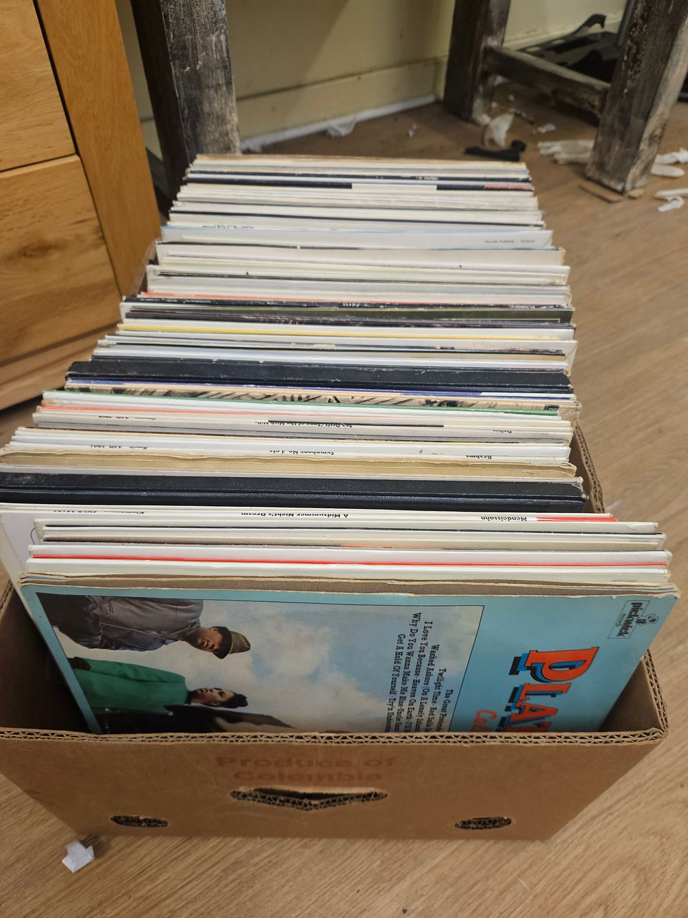 Lot 375 – A Collection of Approximately 50-70 Vinyl LP Records Including Classical and Vocal Titles