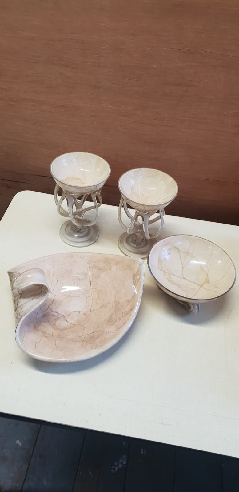 Lot 414 – A Collection of Art Glass attributed to Jozefina Krosno