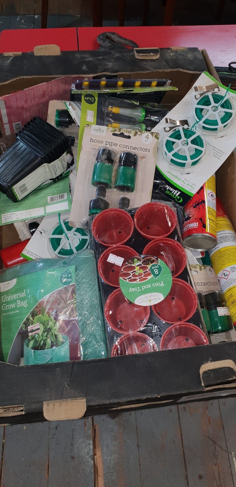 Lot 419 – An Assortment of Gardening Supplies and Accessories including Wilson and Gregory and Green Blade Products