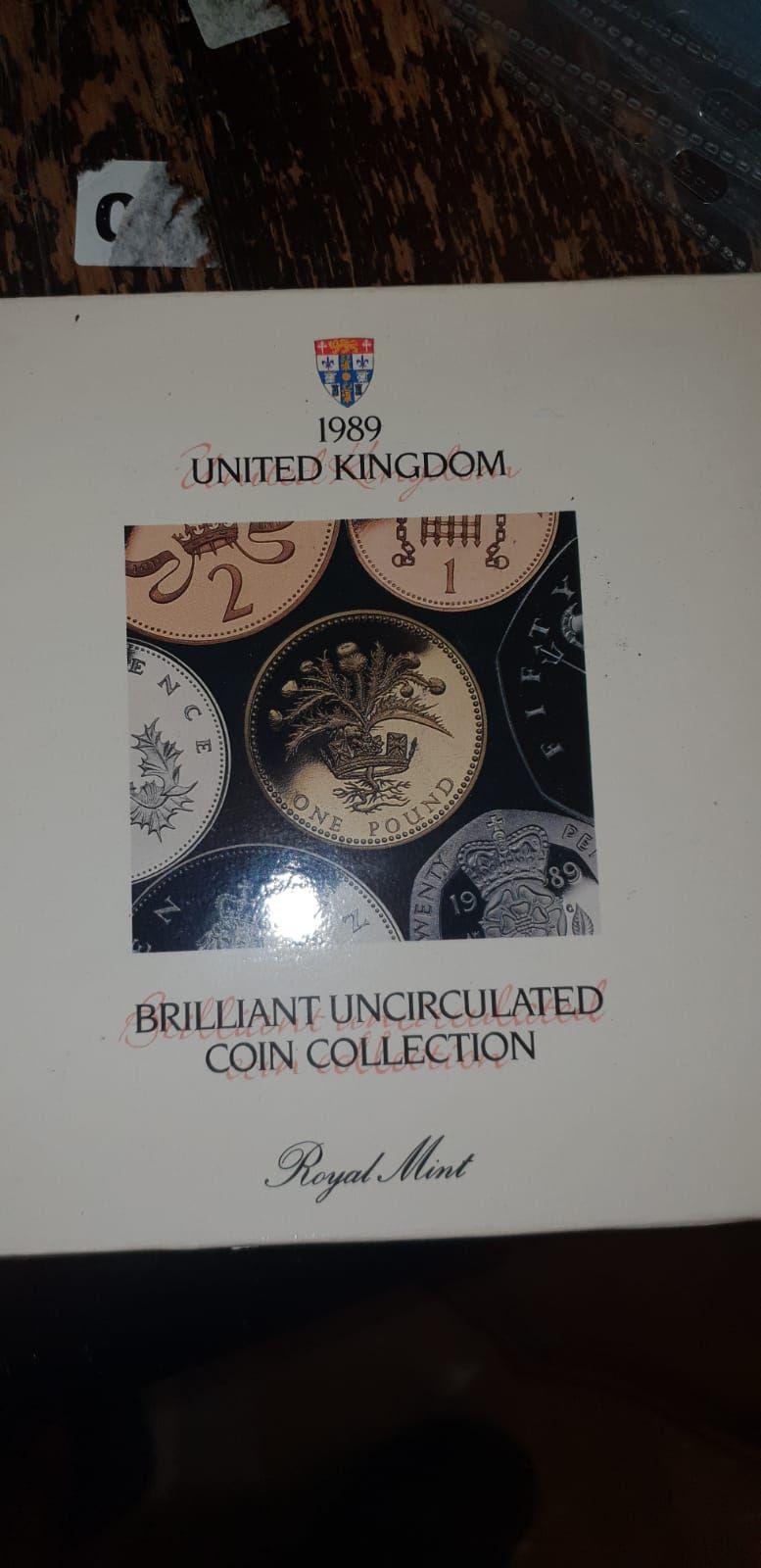 Lot 484 – 1989 UK Brilliant Uncirculated Coin Collection