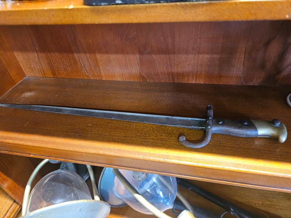 Lot 231 – A French Model 1874 Gras Pattern Sword Bayonet