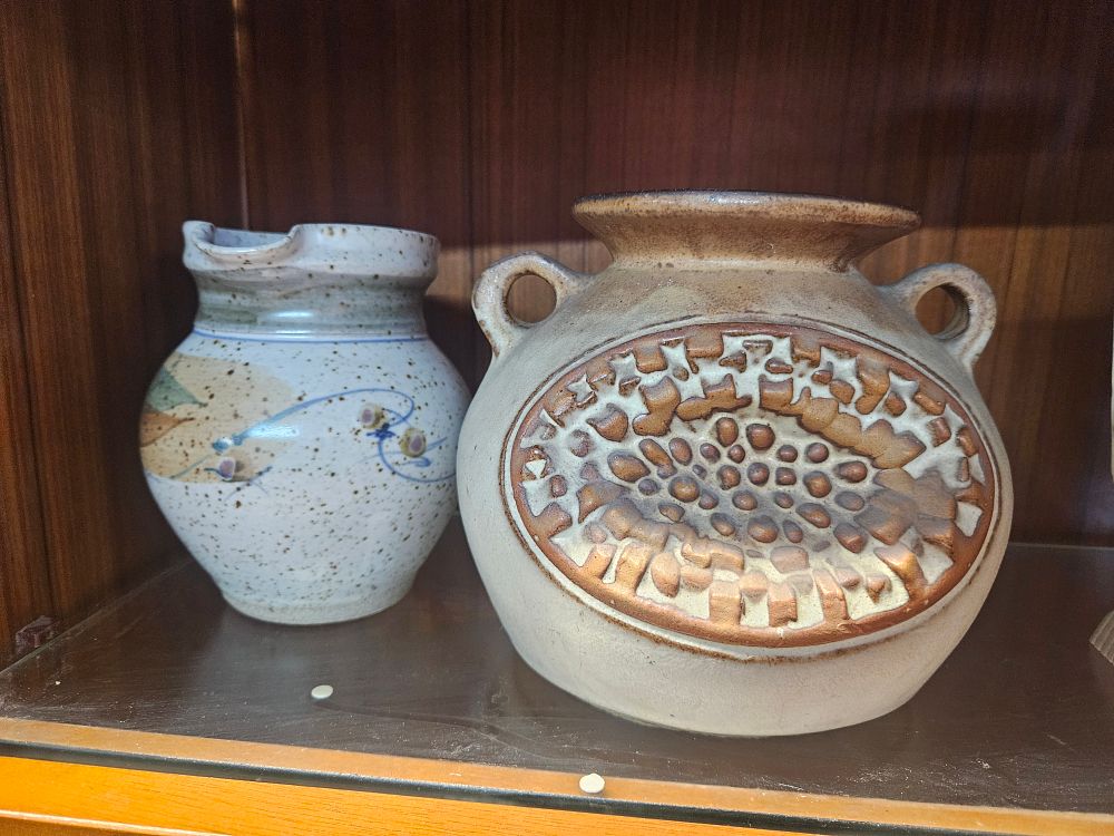 Lot 239 – TWO PIECES OF STUDIO POTTERY