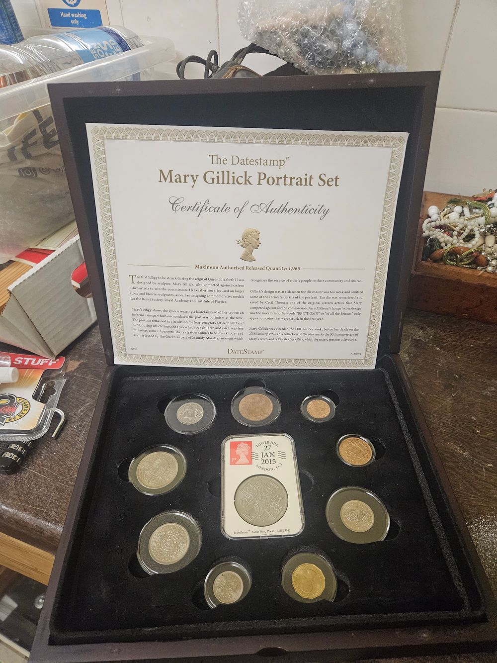 Lot 342 – A Datestamp Mary Gillick Portrait Set