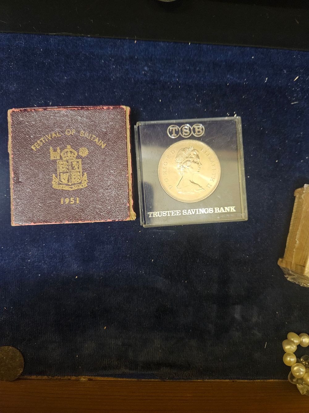 Lot 345 – Two British Commemorative Crowns Including a 1951 Festival of Britain Crown and an Elizabeth II Commemorative Crown