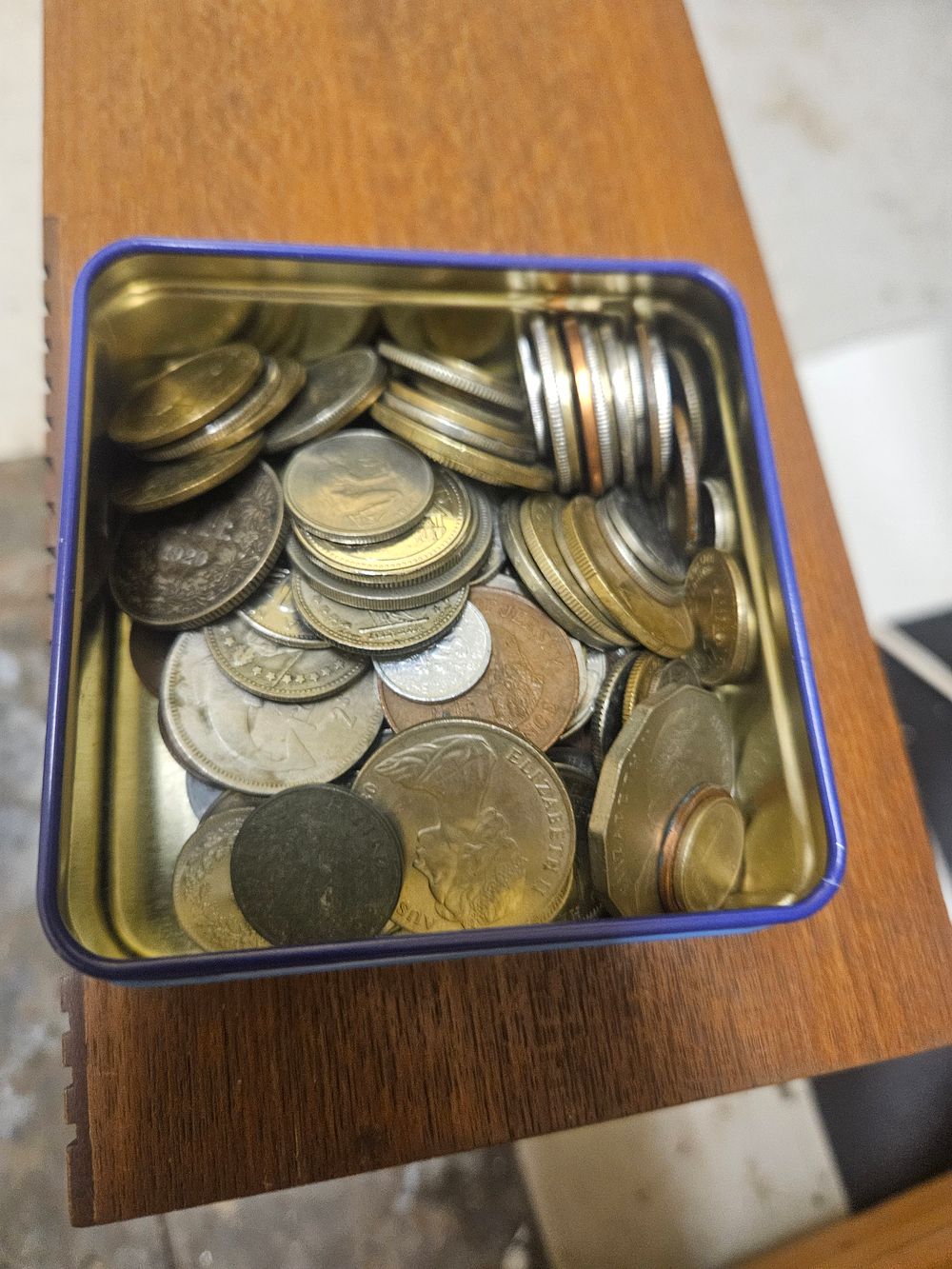 Lot 347 – An Assortment of British and International Coins and Advertising Tokens