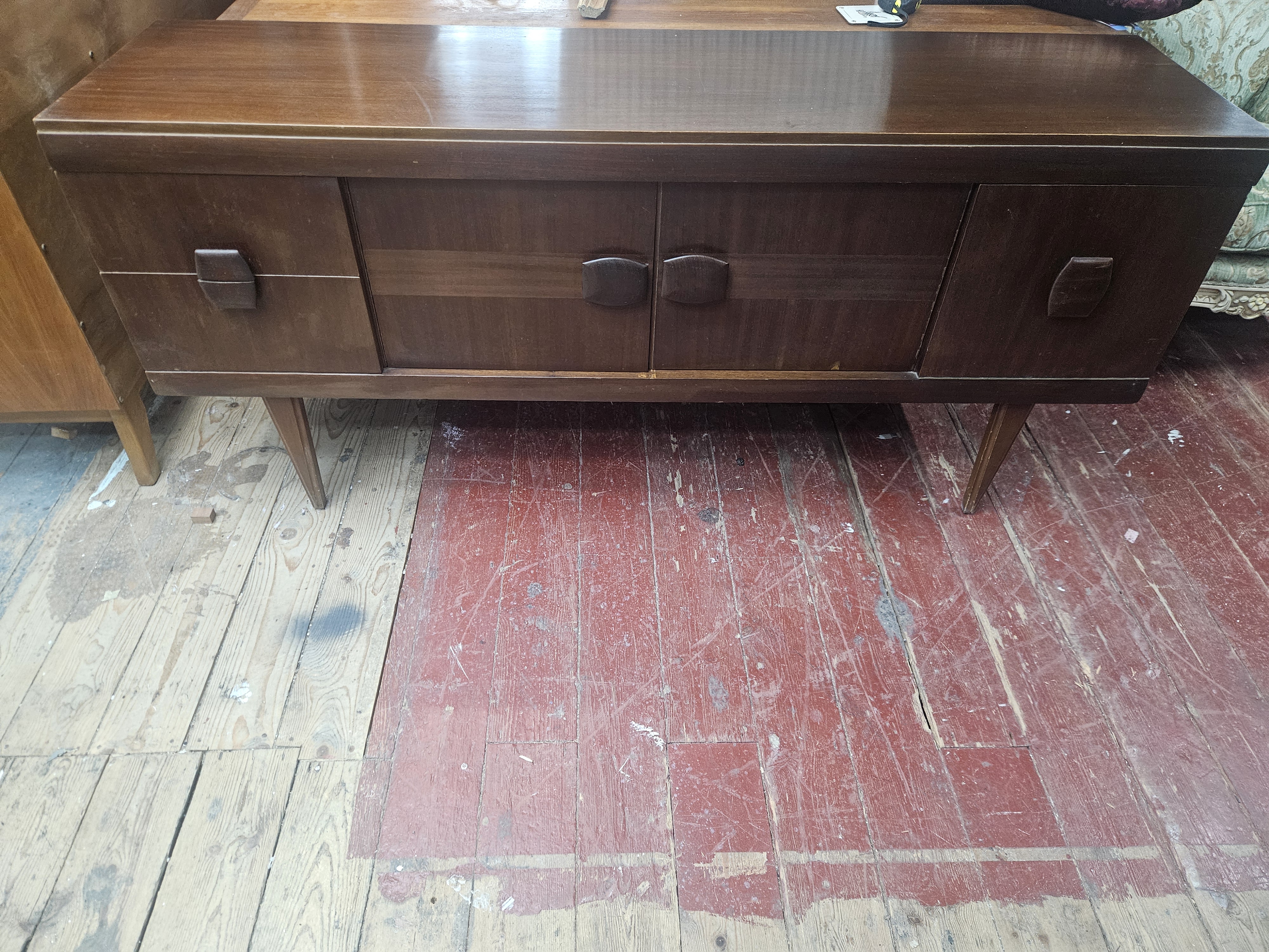 A Mid-Century Modern Teak Sideboard by Stonehill Furniture Ltd