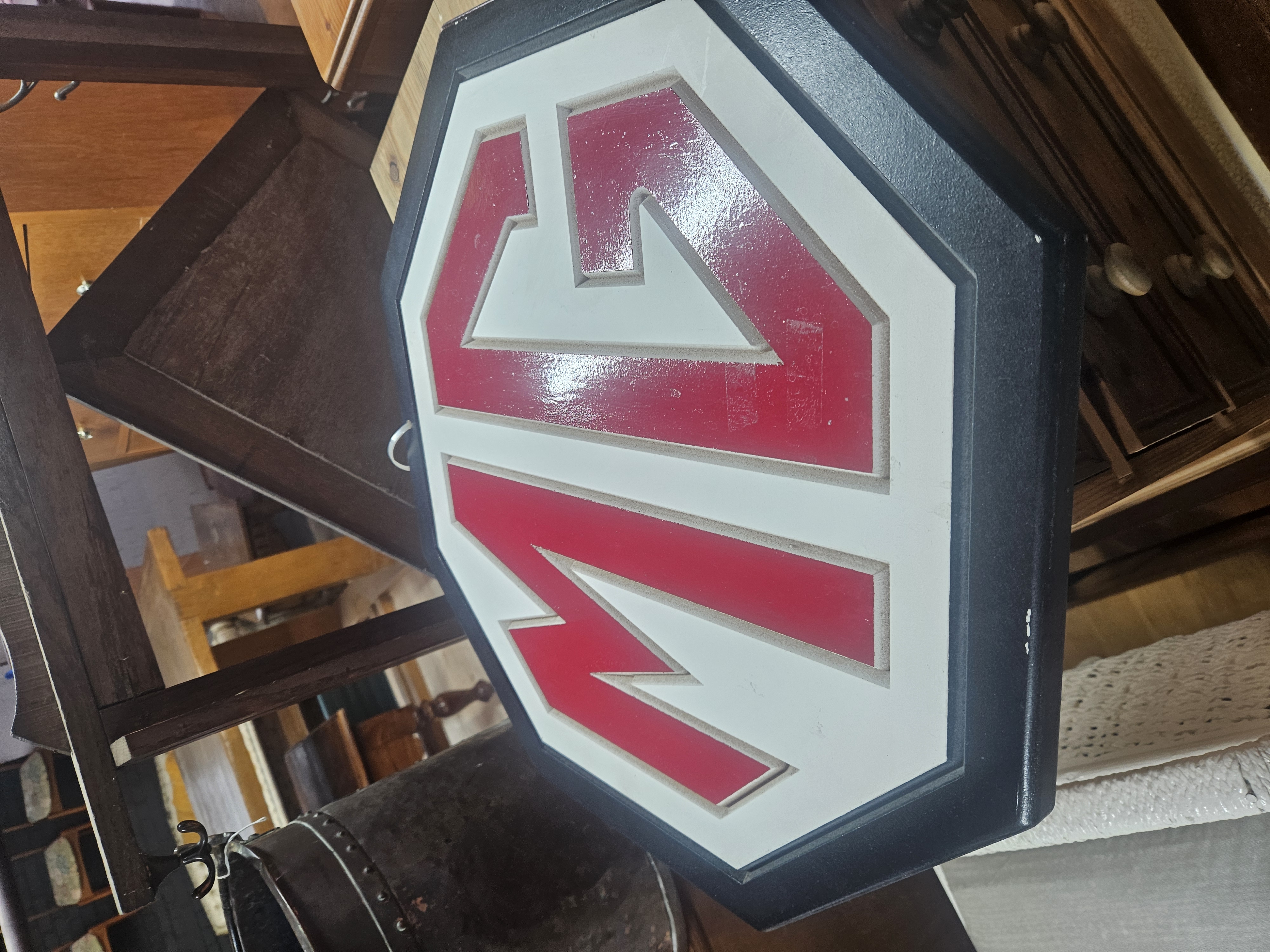 MG Logo Octagonal Wall Sign