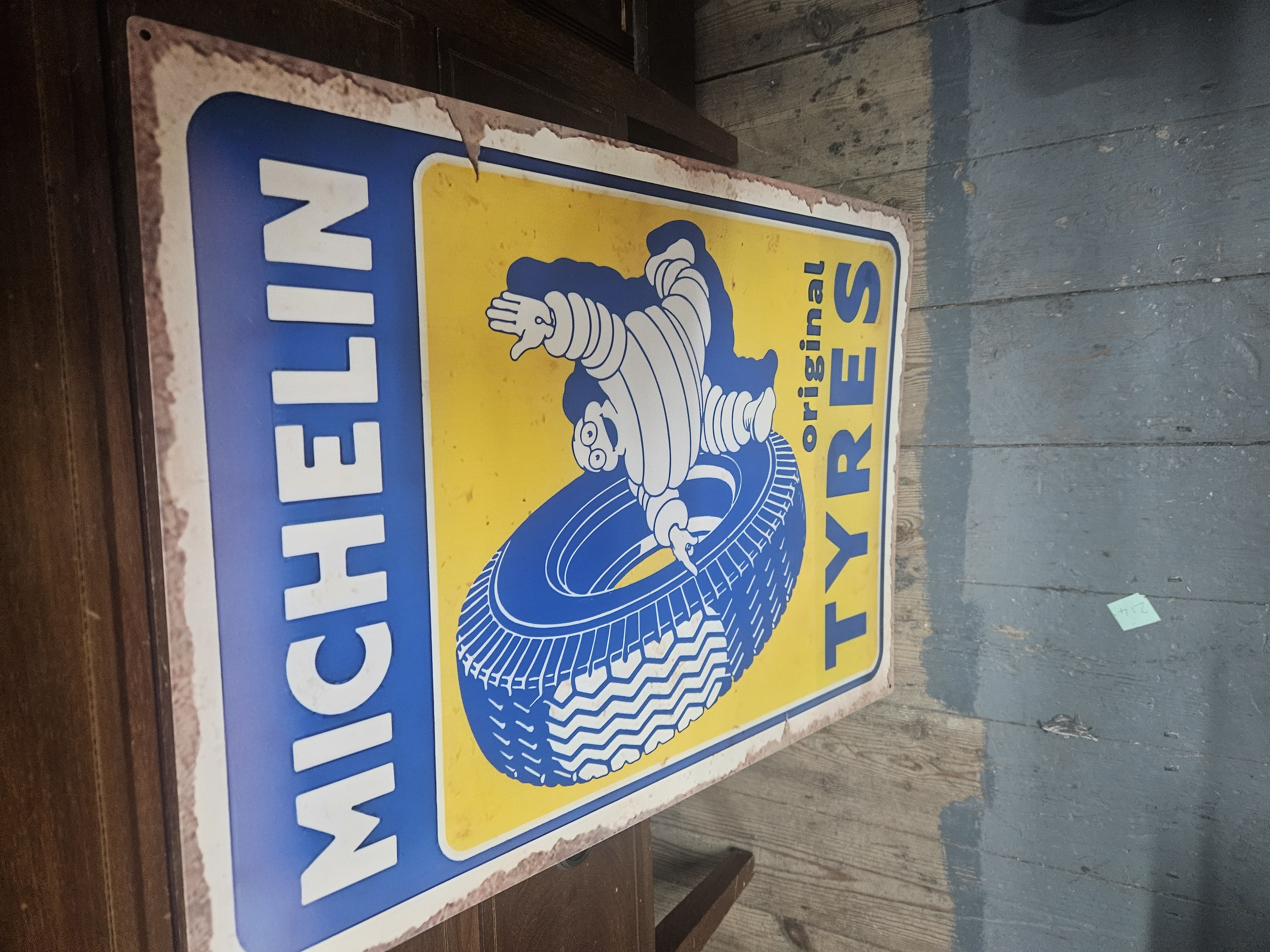 Nostalgic-Art Michelin Tyres Retro Metal Advertising Sign