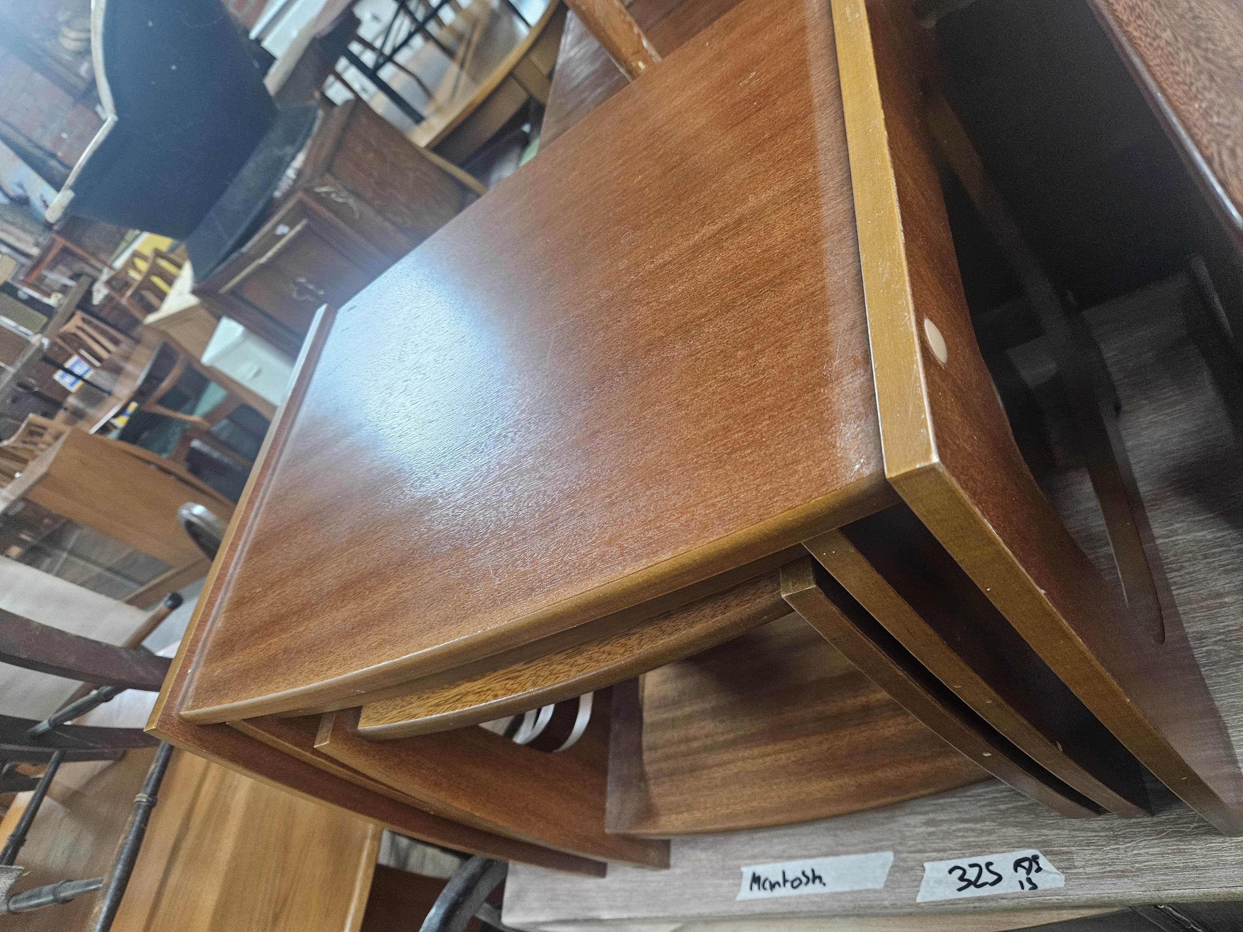 Teak Nesting Tables