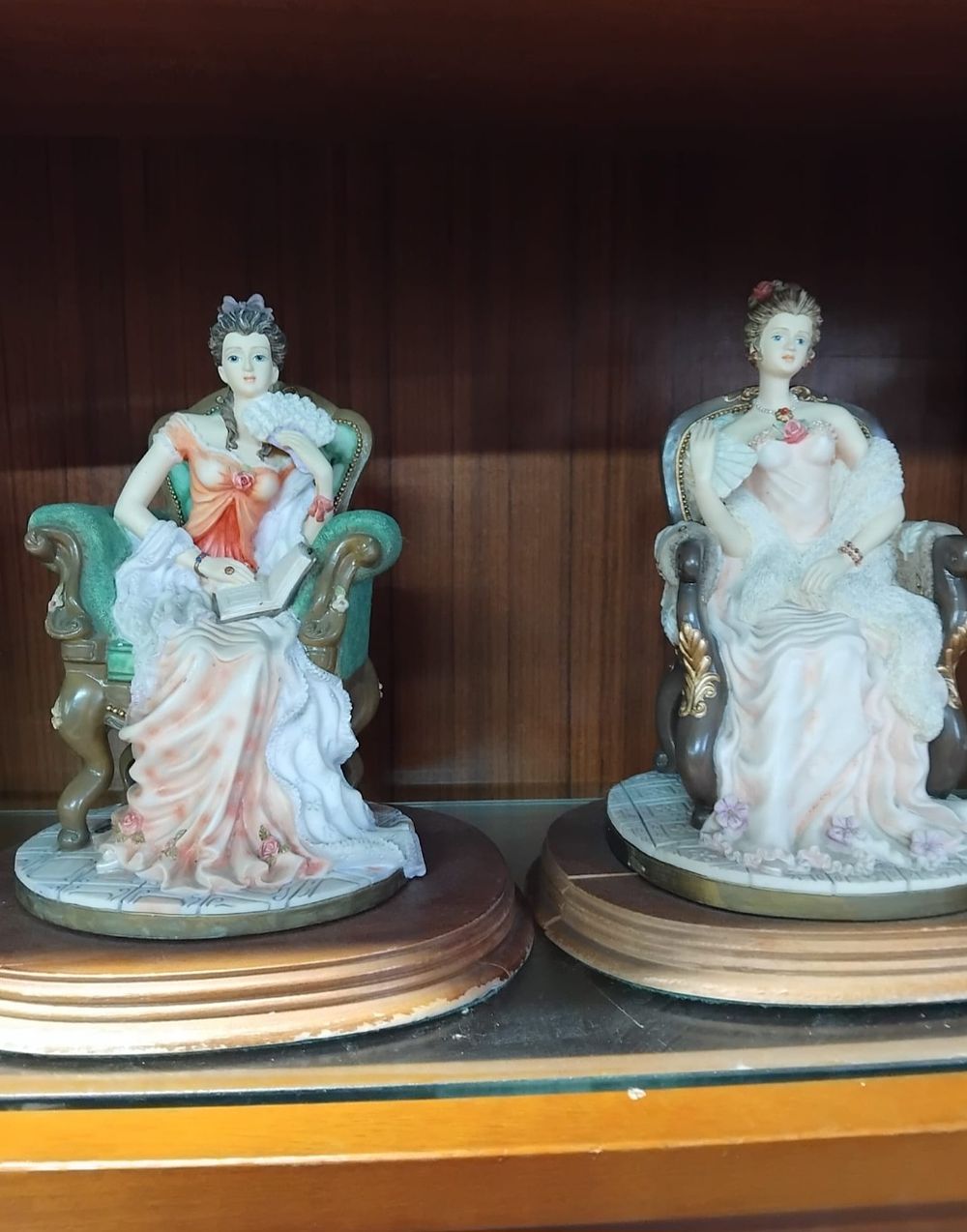 Lot 156 – A Pair of Montefiori Collection Bisque Porcelain Figurines