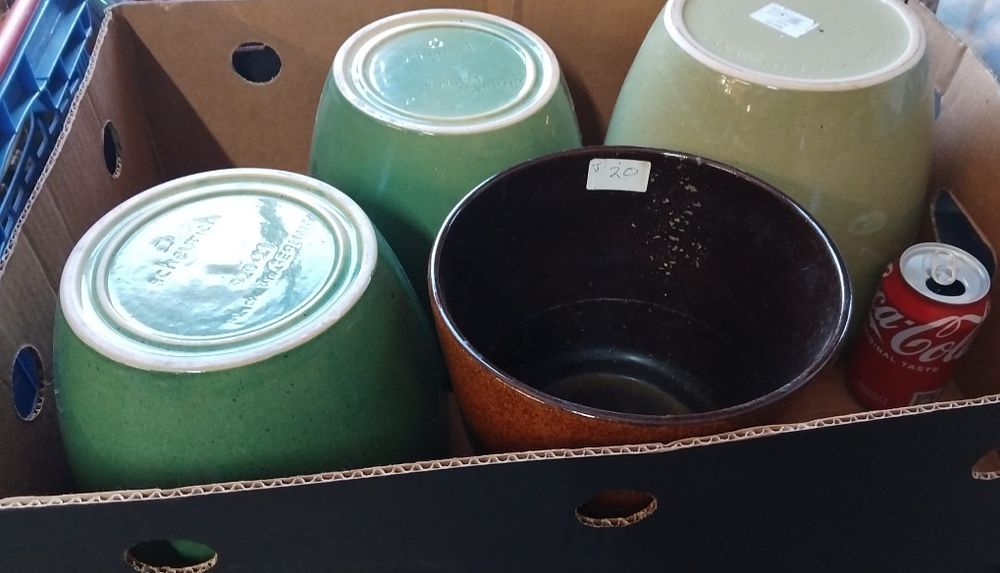 Lot 167 – A Group of Four Scheurich Keramik West German Earthenware Planters