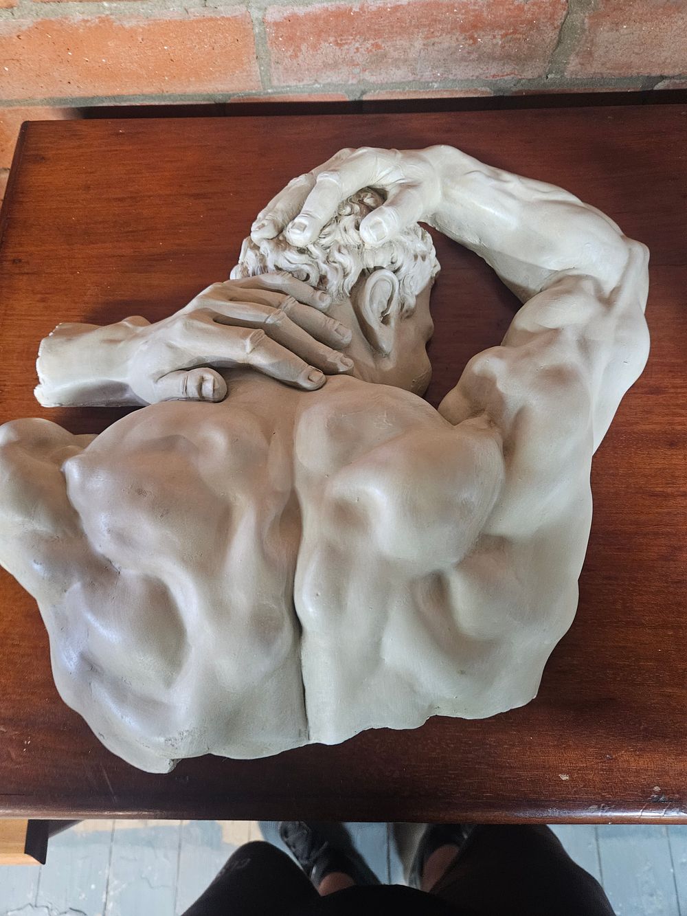 Lot 202 – Design Toscano Theseus Sculptural Wall Frieze