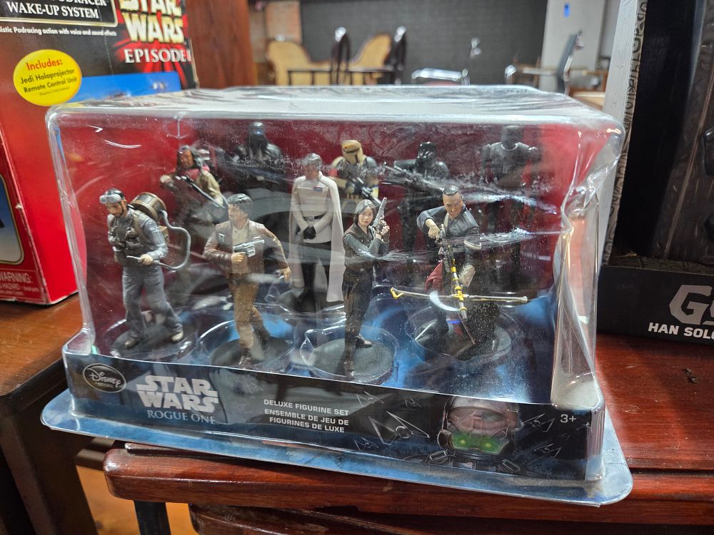 Lot 179 – A Disney Store Star Wars Rogue One Deluxe Figurine Set af