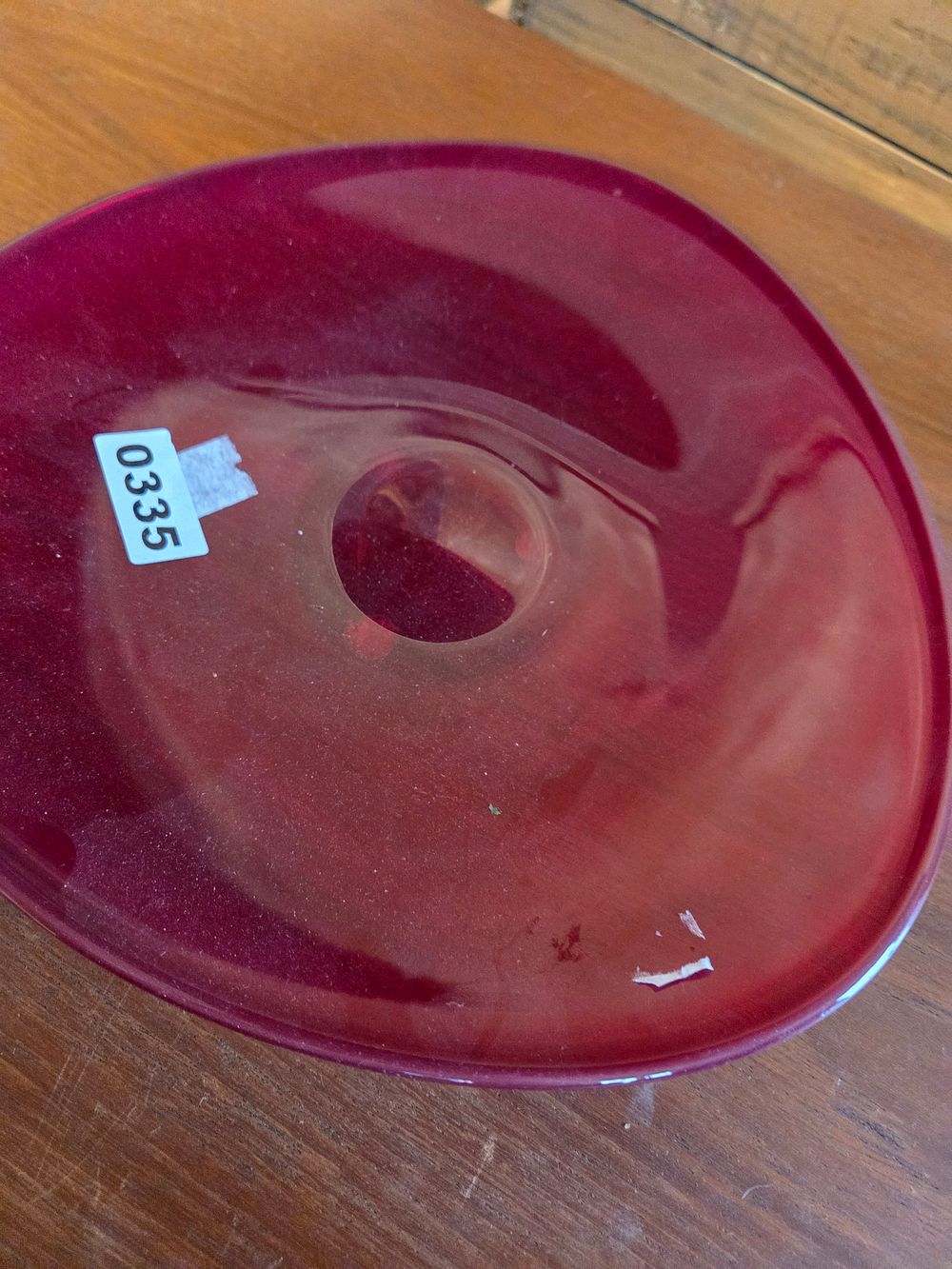 Lot 188 – A Vintage Glass Bowl