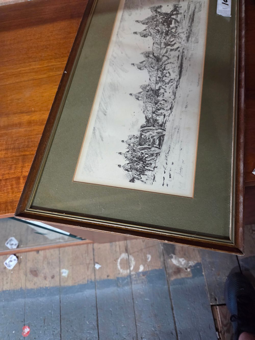 Lot 235 – Lucy Kemp-Welch Signed 1924 Drypoint Galloping Out