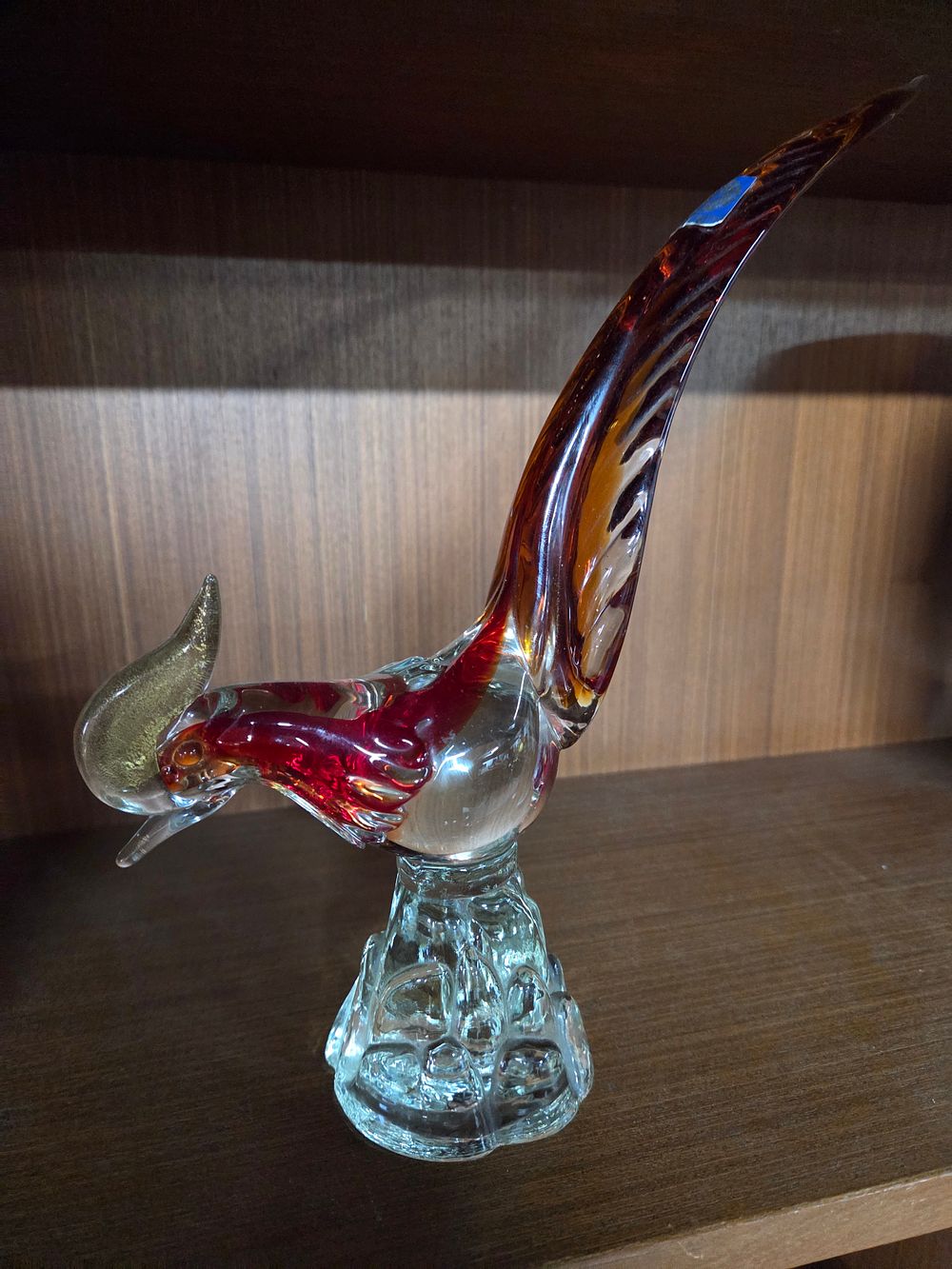 Lot 245 – Mid-Century Modern Art Glass Pheasant murano