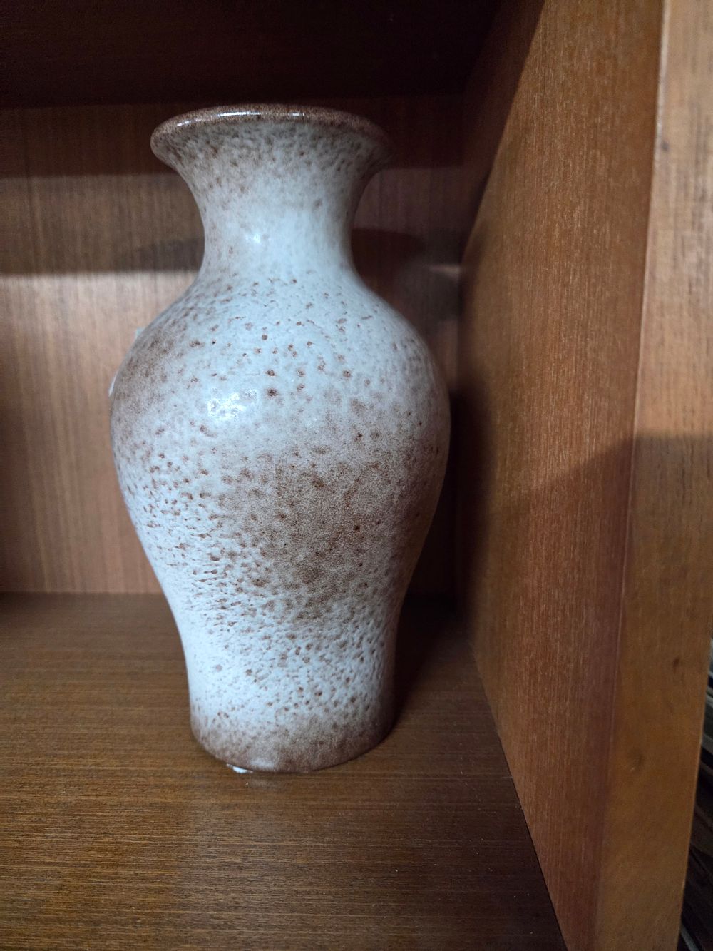 Lot 249 – A West German Ceramic Bud Vase with Speckled Glaze