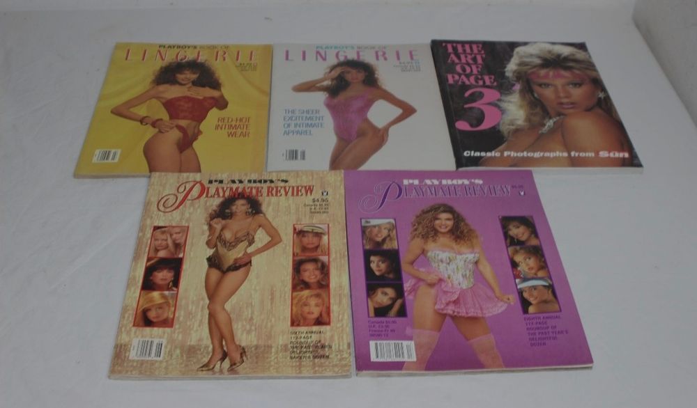 Lot 269a – A Collection of Vintage Playboy and Glamour Magazines