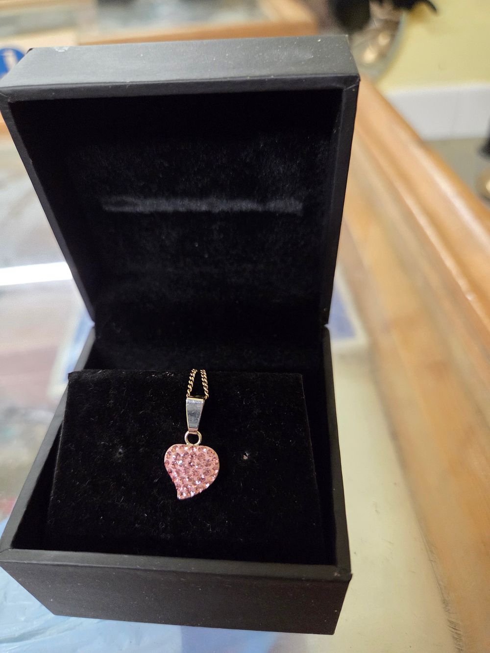 Lot 309 – A silver Heart Pendant Necklace