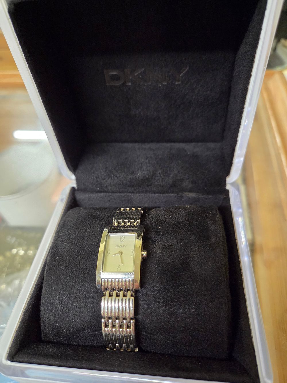 Lot 310 – A DKNY silver Bracelet Watch not tested