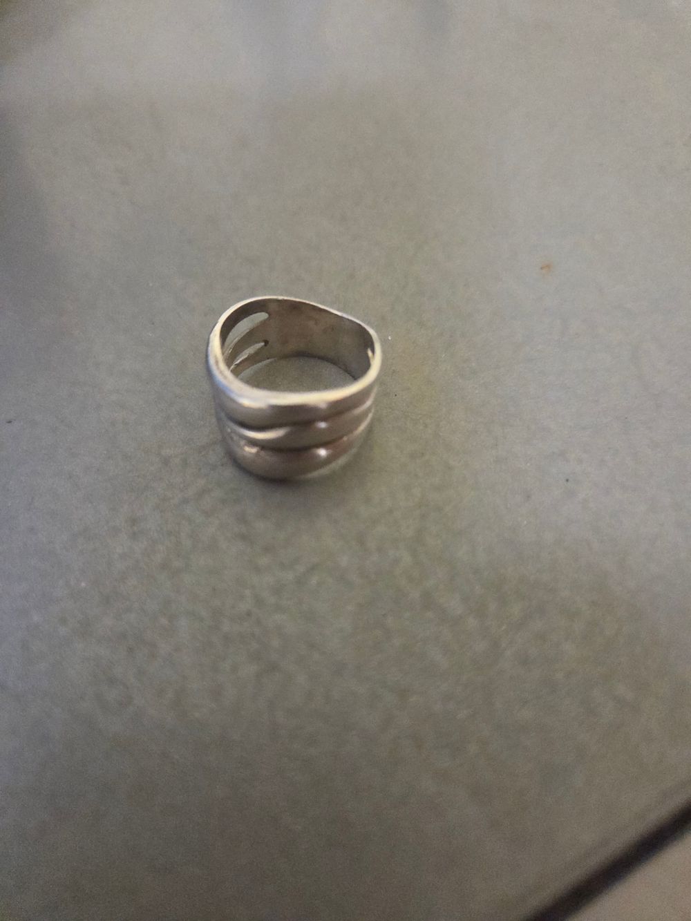 Lot 336 – A silver Multi-Band Wrap Ring