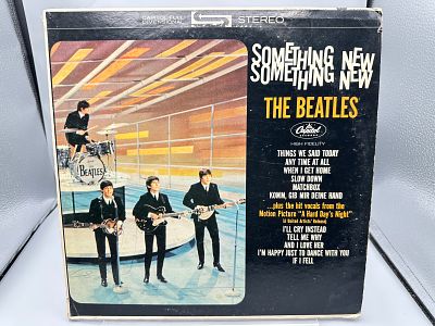 The Beatles: Something New (1978), reissue, Capitol purple label - Records are untested by 