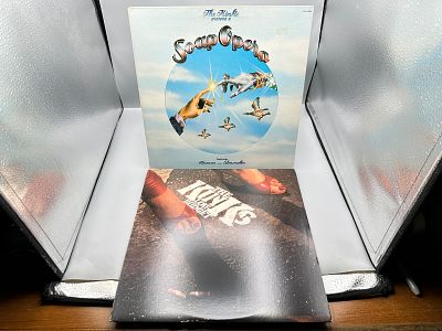 The Kinks (2 LP Lot): The Kinks Present A Soap Opera (1975), gatefold; and Low Budget (1979) - 
