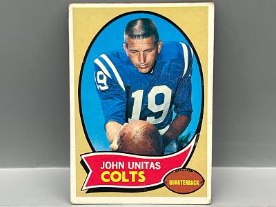 1970 Topps #180 John Unitas (HOF) - Colts