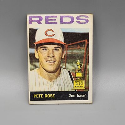 1964 Topps Pete Rose #125 Rookie Cup - 2nd Year Card
